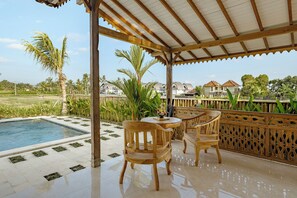 Terrace/patio - Oemah Cinta Ubud Villa (Tegallalang)