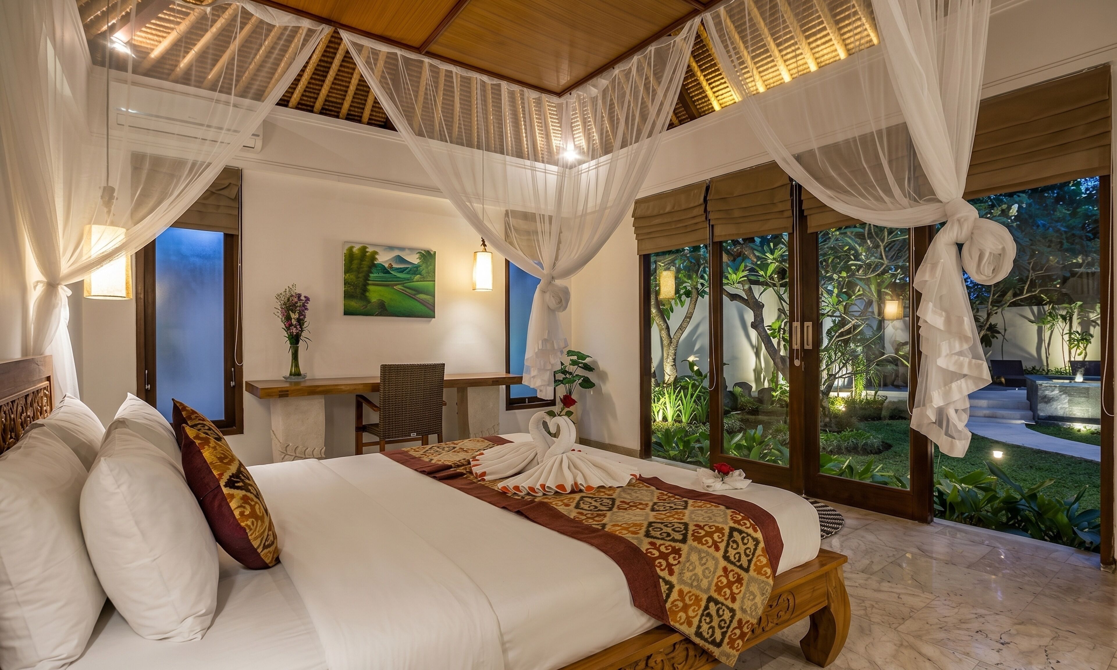 Deluxe Villa, Garden View | 1 bedroom, soundproofing, free WiFi, bed sheets