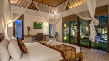 Deluxe Villa, Garden View | 1 bedroom, soundproofing, free WiFi, bed sheets