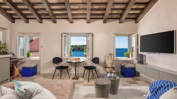 Apartamento, 1 quarto | Área de estar