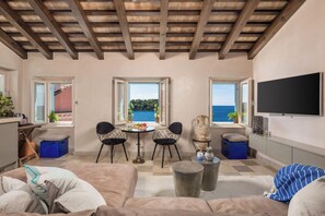 Apartment, 1 Bedroom | Living area - Natasha's Beachfront (Rovinj)