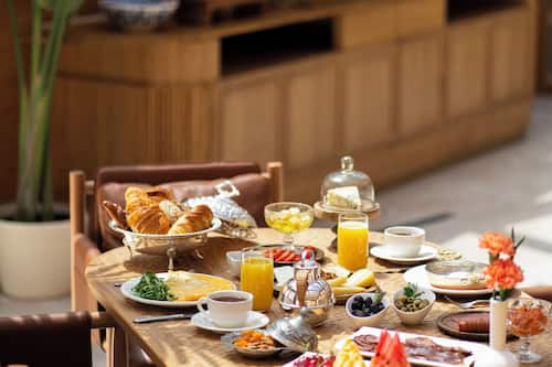 Petit déjeuner buffet compris tous les jours