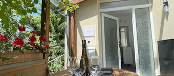 152 m² vacation apartment Quiet location on the edge of the village Overlooking the Rhine Valley Opposite the Loreley