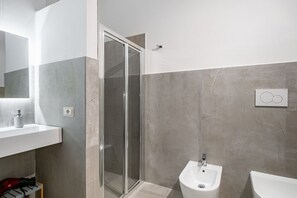 淋浴设施、吹风机、坐浴桶、毛巾