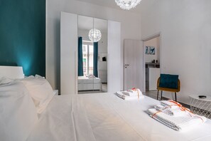 2 室のベッドルーム、ベッドシーツ