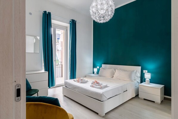 2 slaapkamers, beddengoed