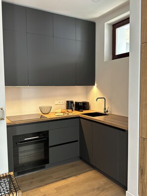 Fridge, oven, stovetop, dishwasher - Apartment by the sea J-4 (Palanga)