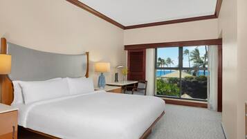 1 bedroom, desk, iron/ironing board, travel crib