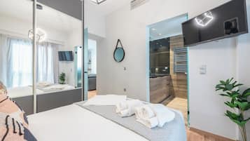 Comfort Apartment, City View | 1 bedroom, desk, iron/ironing board, free WiFi