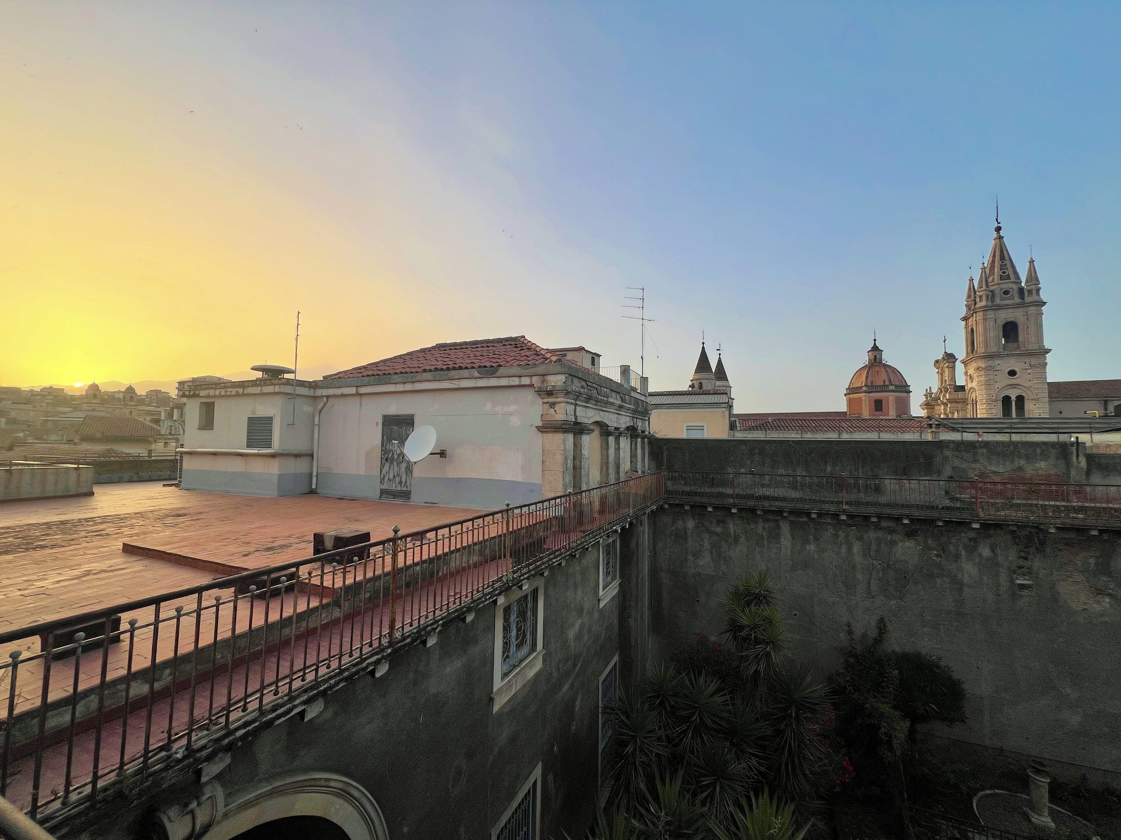 Vue depuis l’hébergement