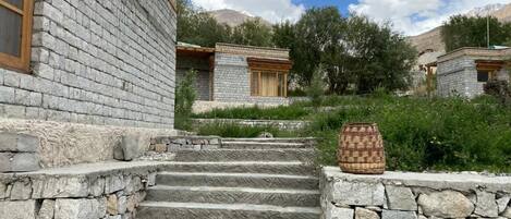 Voorkant van accommodatie