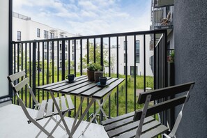 Leilighet, 1 soverom, balkong | Balkong