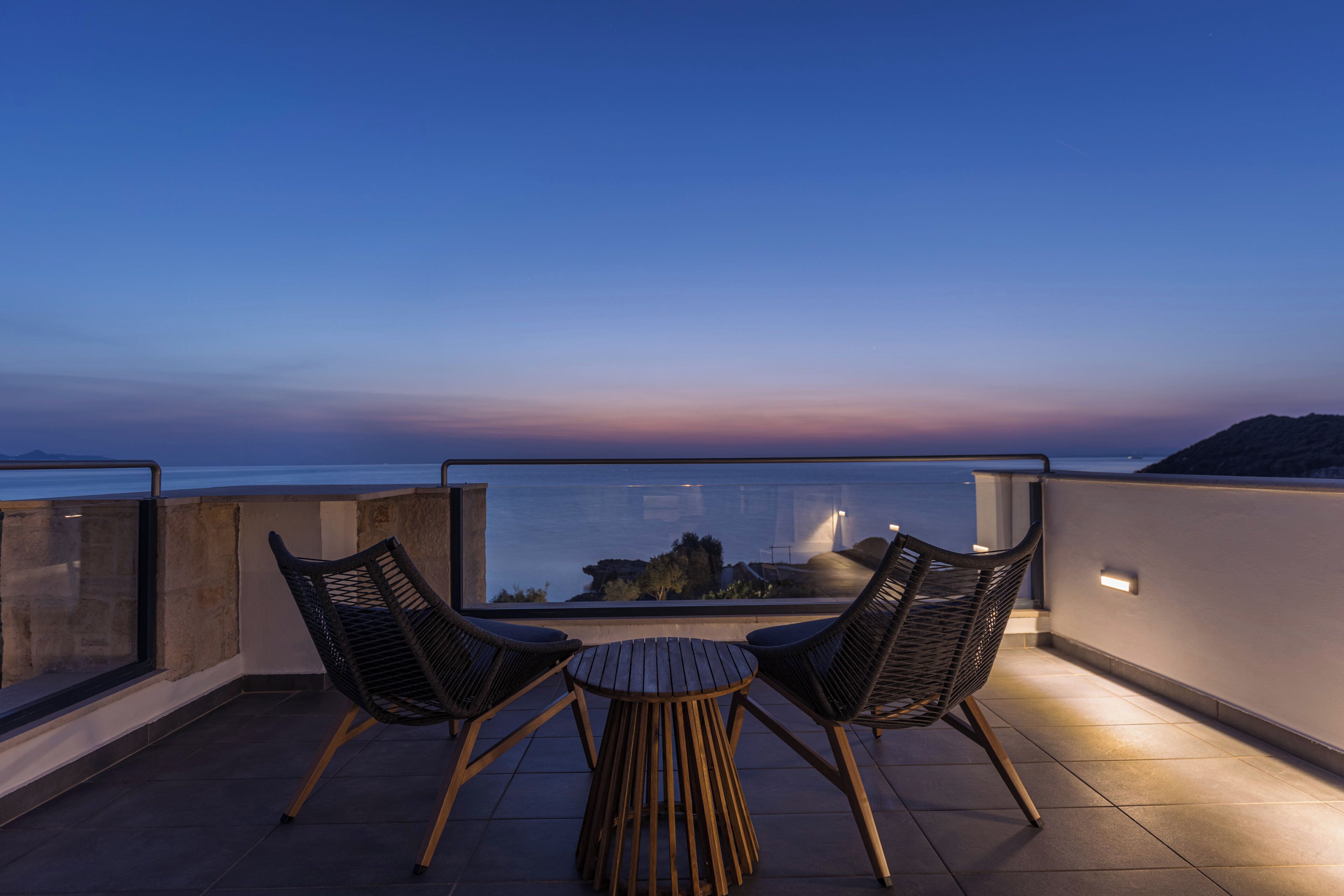 Villa Luxe, 3 chambres, vue mer | Terrasse/Patio