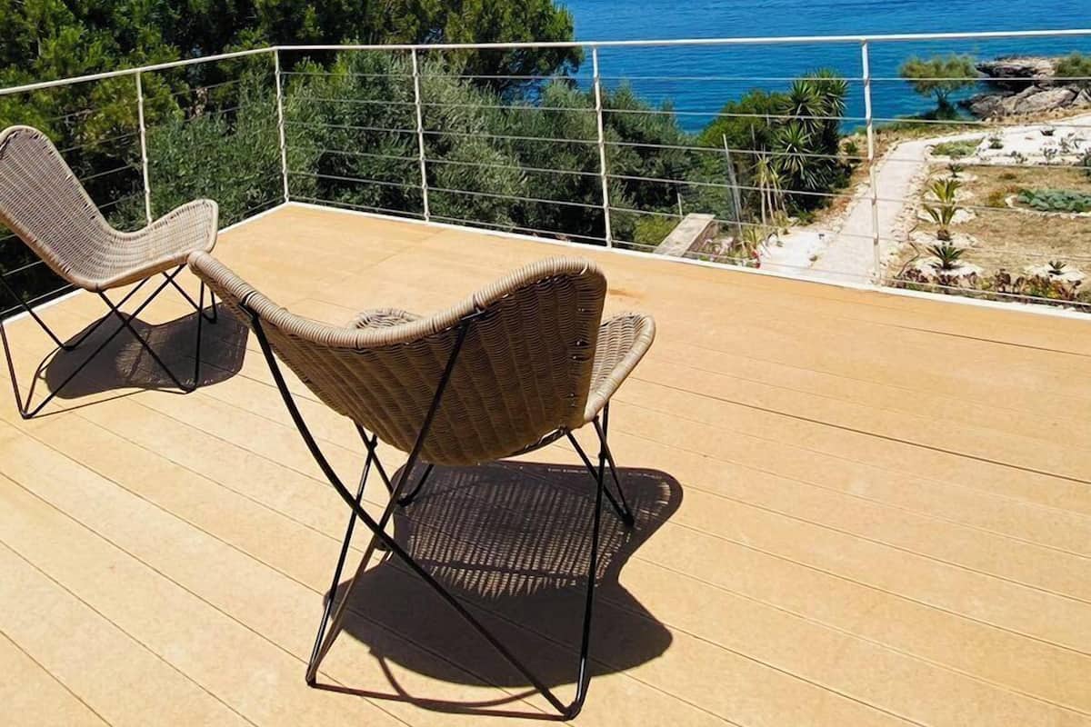 Luxury Villa, 3 Bedrooms, Sea View | Terrace/patio