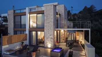 Voorkant van accommodatie