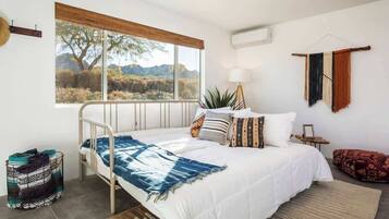 3 bedrooms, iron/ironing board, travel cot, WiFi