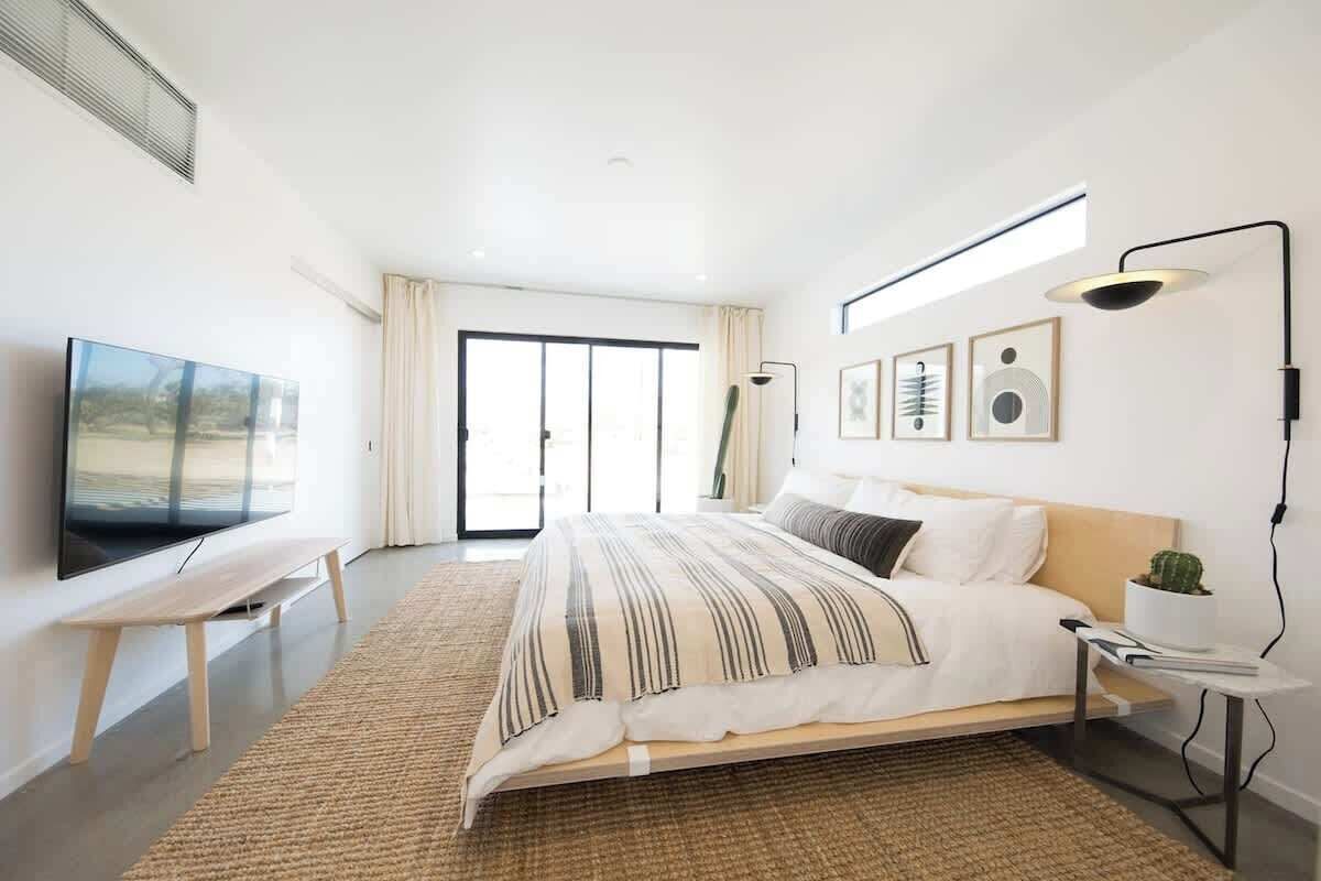 2 bedrooms, iron/ironing board, travel crib, WiFi