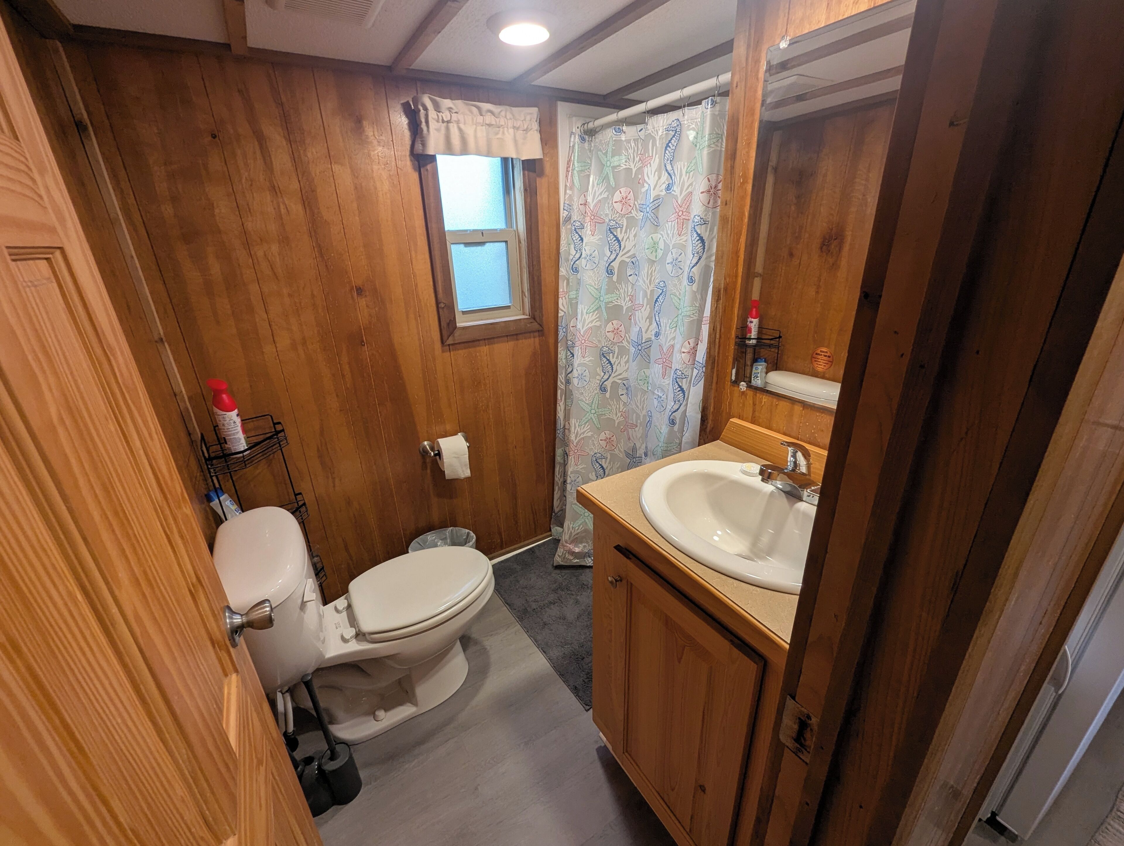 Towels, soap, toilet paper