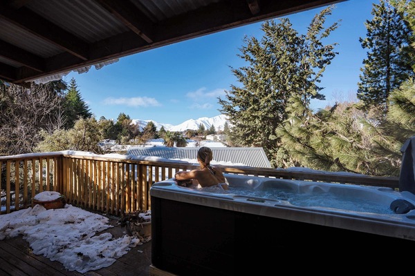 Bain à remous extérieur