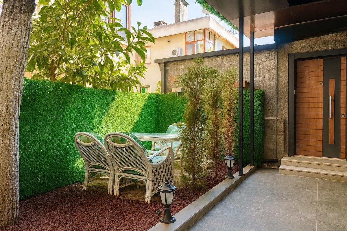 Appartement luxueux, 1 chambre, lanai | Draps en coton égyptien, literie de qualité, couette en duvet, minibar