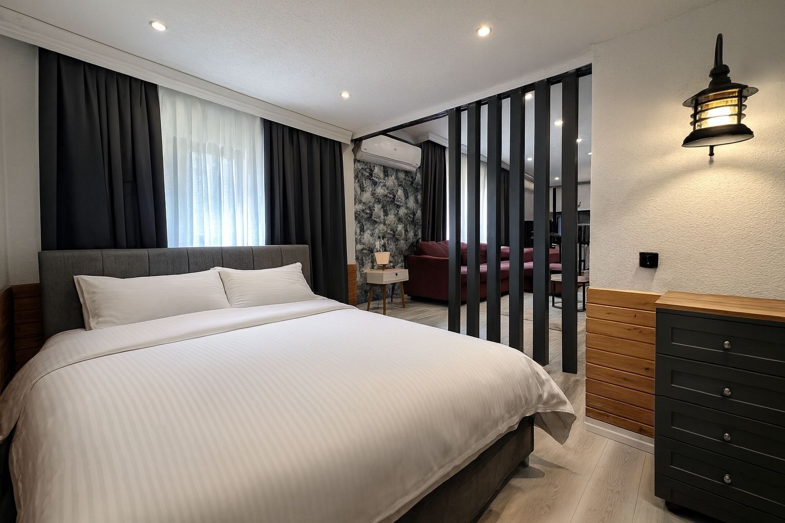 Luksus-lejlighed - 1 soveværelse - hawaiiansk terrasse | Egyptiske bomuldslagner, premium-sengetøj, dundyner, minibar