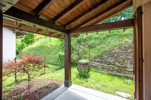 Property grounds - L’Acero Rosso - Giardino privato e Box auto (Menaggio)