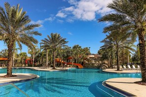 A heated pool - Family Luxury 7BR Pool Home at Solterra (Davenport)