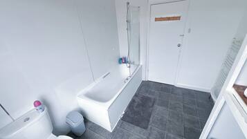 House | Bathroom | Separate tub and shower, deep soaking tub, towels