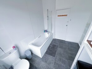 House | Bathroom | Separate tub and shower, deep soaking tub, towels