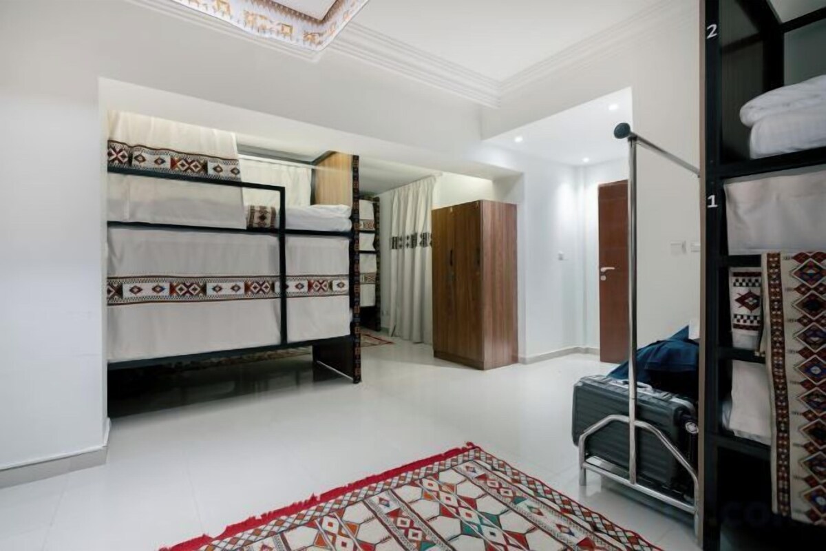 Bed In Single Dormitory Male Room ( 8 Beds )