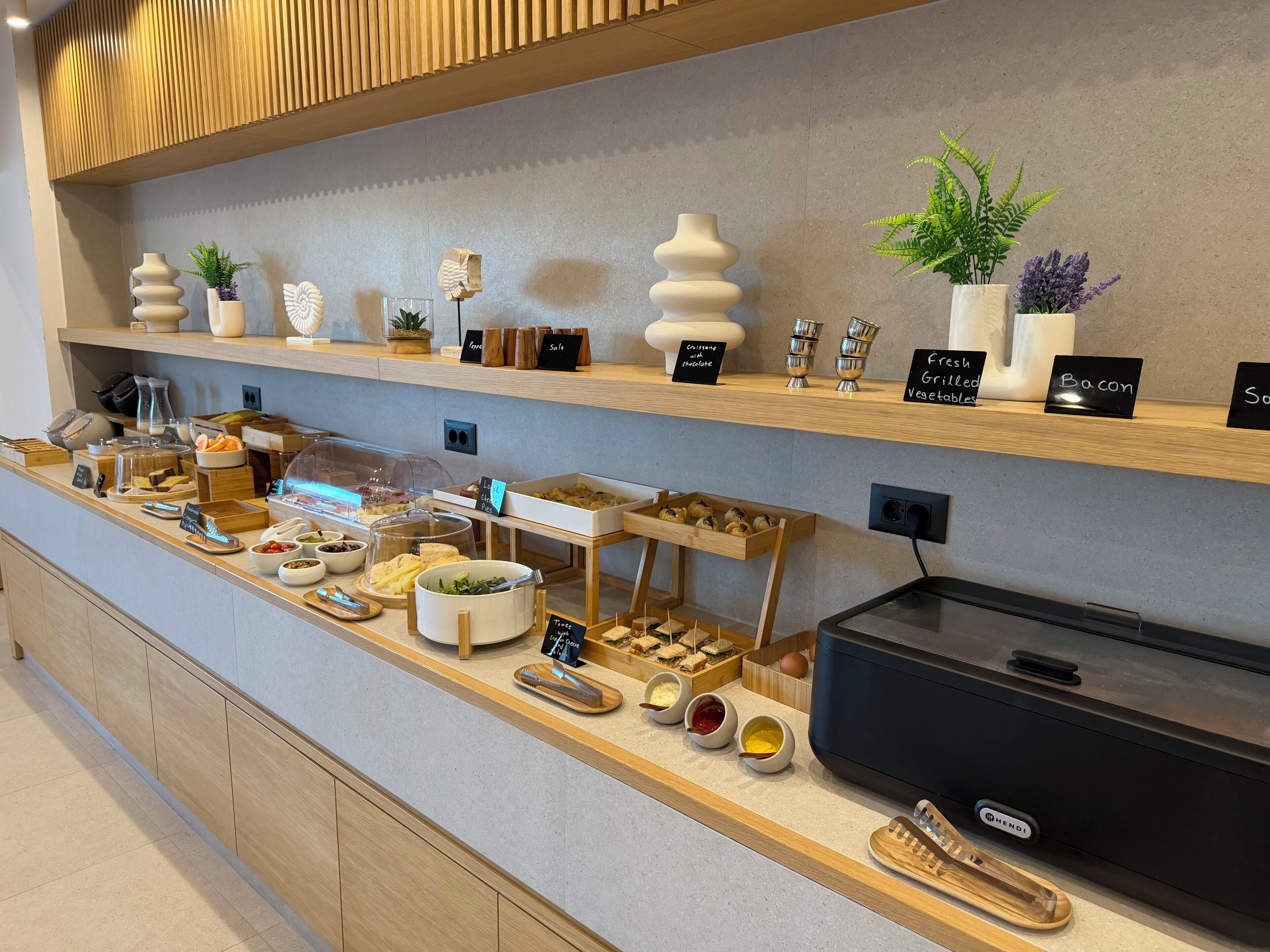 Petit déjeuner buffet