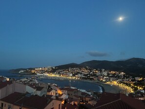 Aerial view - Magnificent panoramic view of the Bay of Banyuls. 3 * sea & mountain view (Banyuls-sur-Mer)