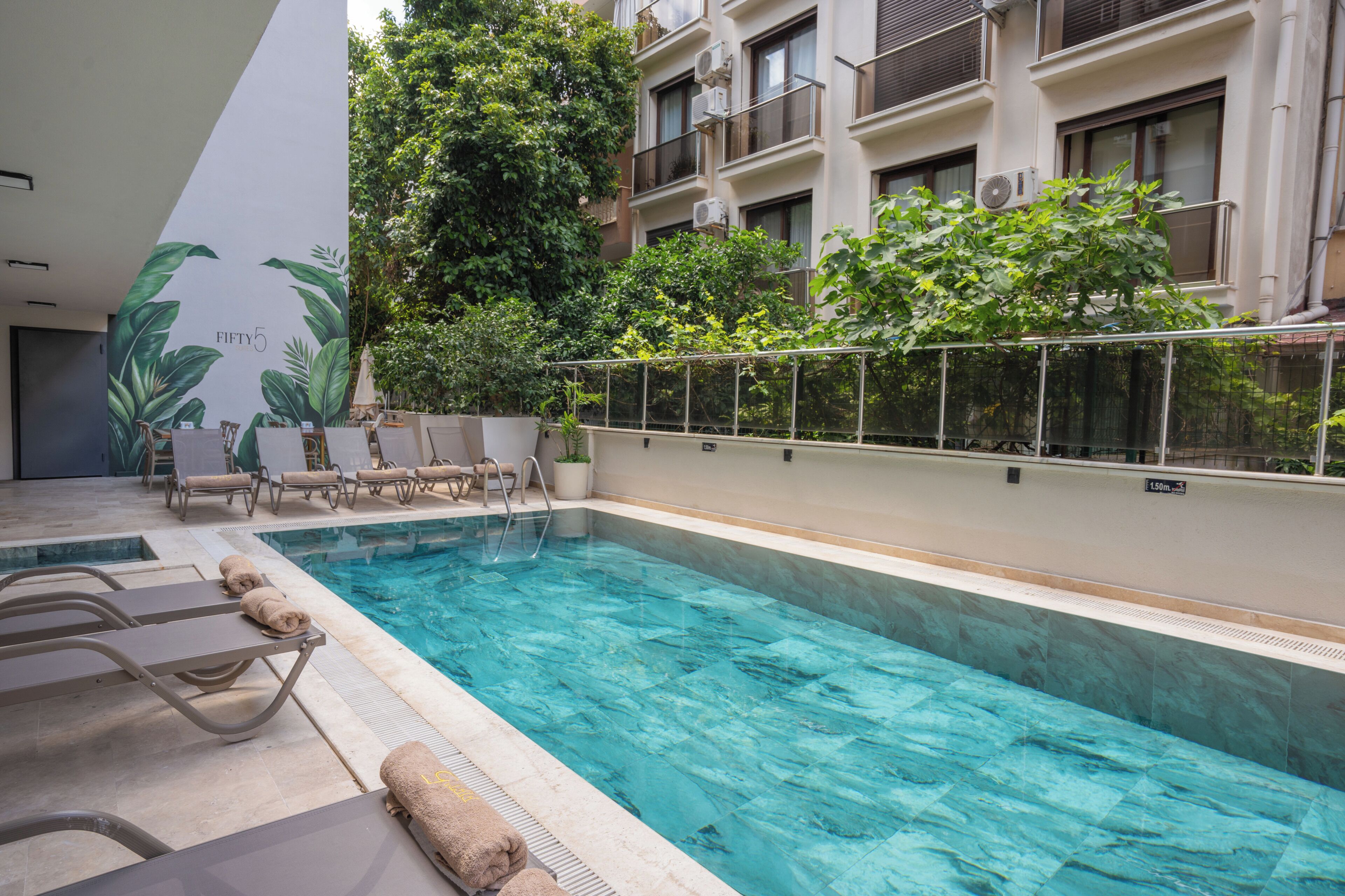 Seasonal outdoor pool
