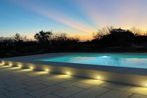 Seasonal outdoor pool