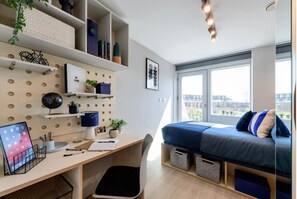 Enkelrum | Mörkläggningsgardiner och gratis wi-fi