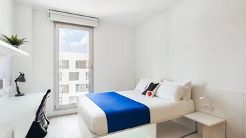 Studio Eksekutif | Tirai kedap cahaya, setrika/meja setrika, Wi-Fi gratis, dan seprai linen