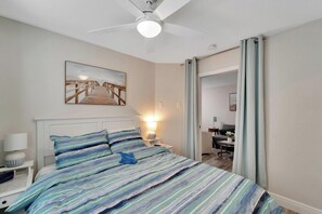 1 soverom, strykejern/-brett, wi-fi (inkludert) og sengetøy