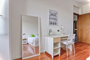2 habitaciones, wifi gratis y ropa de cama 