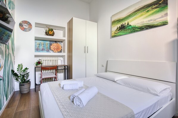 Wifi gratis y ropa de cama