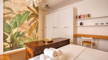 1 Schlafzimmer, Bügeleisen/Bügelbrett, kostenloses WLAN, Bettwäsche