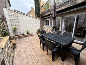 Outdoor dining - Apartment rue des artistes (Camaret-sur-Mer)