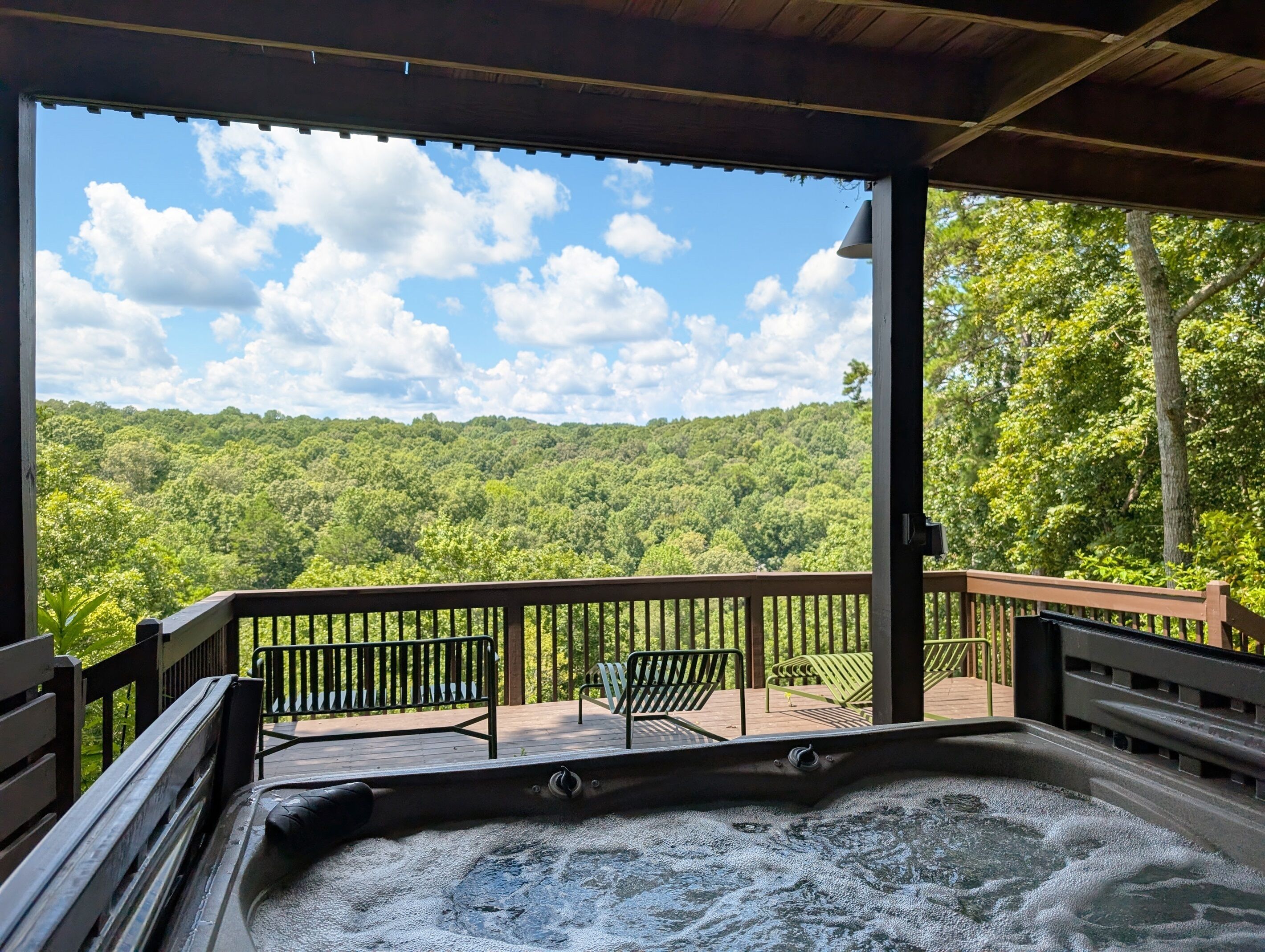 Bain à remous extérieur