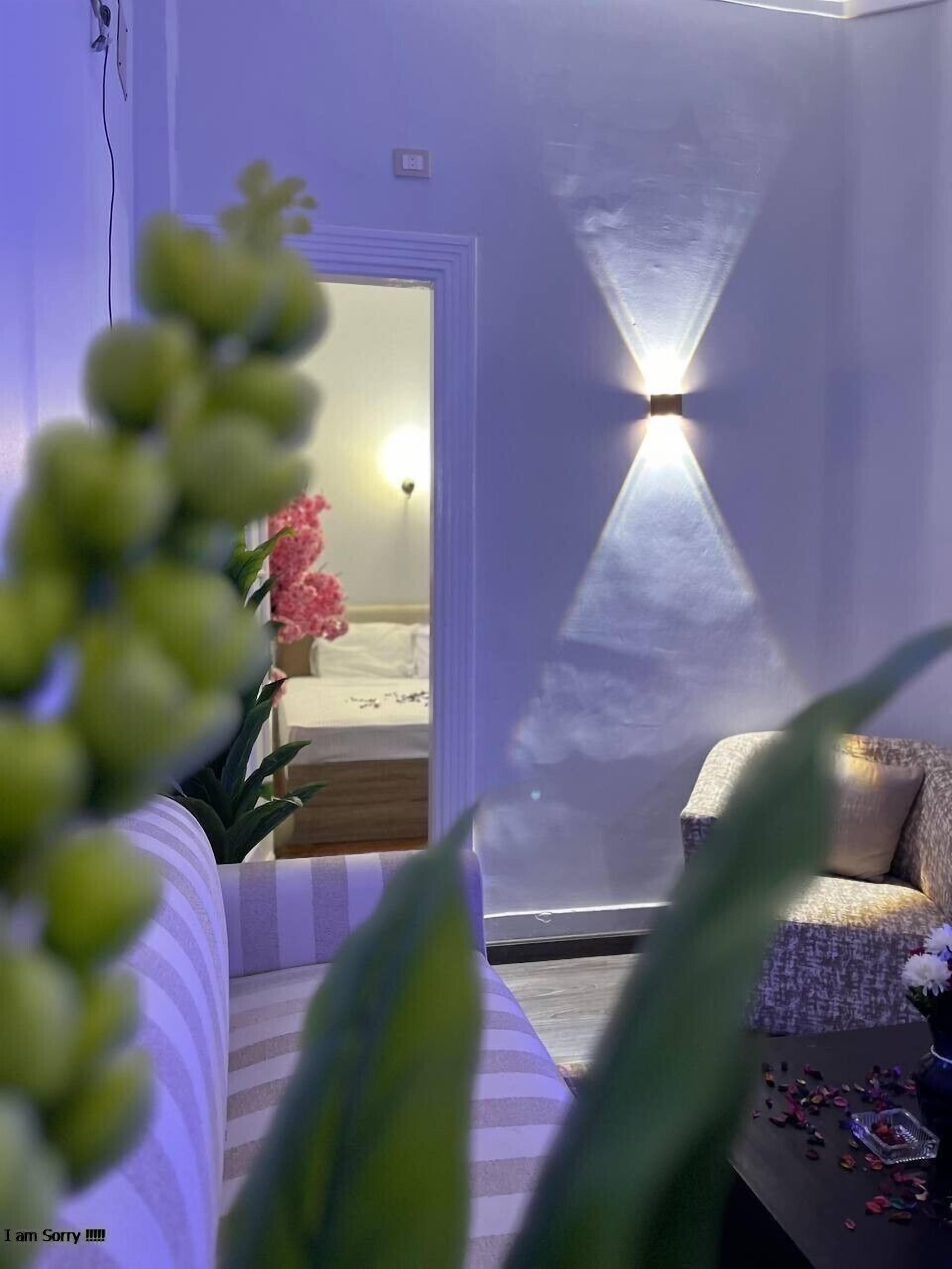 Deluxe Apartment, Balcony, City View | Living area | Flat-screen TV