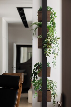 Apartment, 1 Bedroom, Balcony | Living room | 43-inch Smart TV with cable channels - Wilanów Apartment Gym & Sauna by Renters (Warsaw)