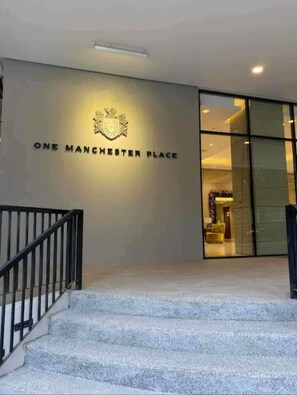 Voorkant van accommodatie