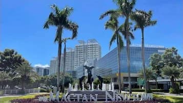 Facciata della struttura