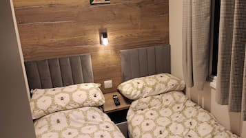 Chalet | 3 bilik tidur, seterika/papan seterika, Wi-fi percuma, cadar katil