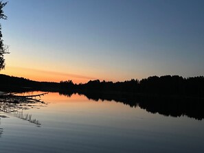 Towels, soap, toilet paper
