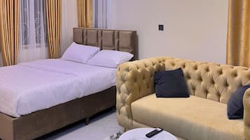 Apartamento empresarial, geladeira, no canto | 1 quarto, Wi-Fi de cortesia