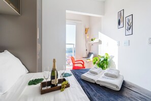 公寓 | 2 間睡房、手提電腦工作空間、免費 Wi-Fi、床單